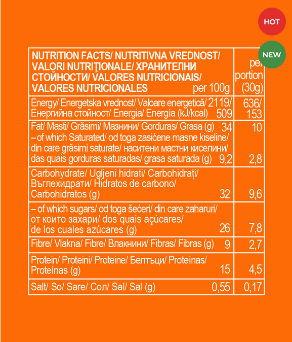 Roobar barrita 27% proteina cacahuete con chocolate 40g