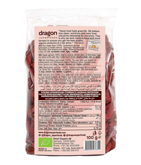 Bett'r Bayas Goji BIO 100g