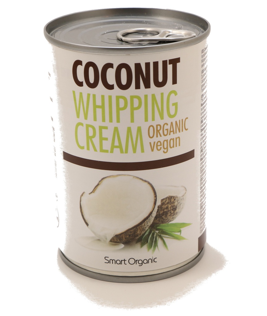 Smart Organic coconut whipping cream 400ml