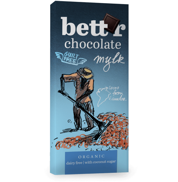 BETT'R Chocolate Mylk 60gr BIO