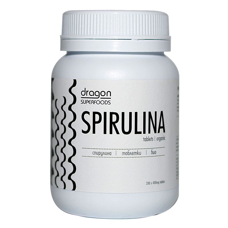 DRAGON Spirulina 80g (200 tabl. x 400mg) BIO/Organic