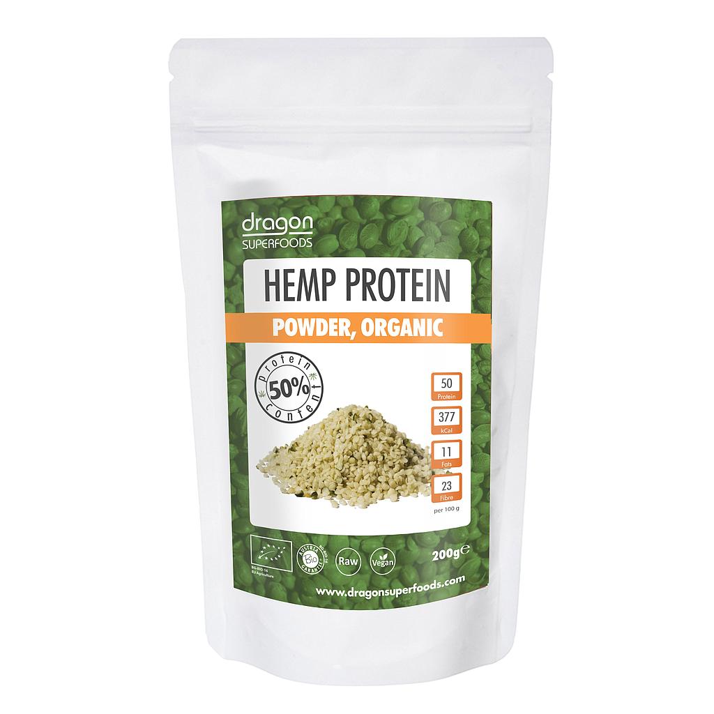 DRAGON Proteína Cáñamo 200g BIO/Organic