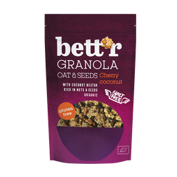 BETT'R Granola de frutos rojo y coco 300g Gluten free BIO