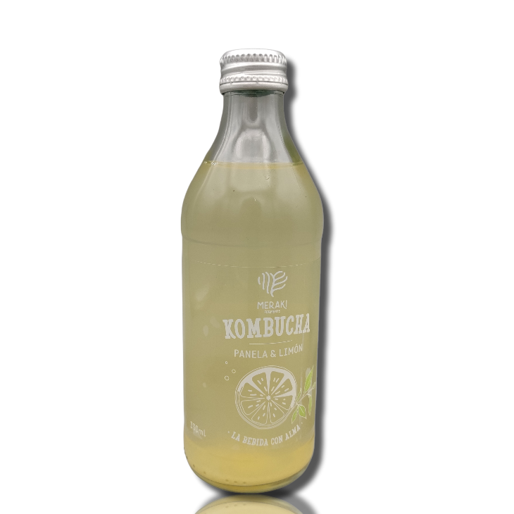 MERAKI KOMBUCHA ECO Panela con limón 330ml