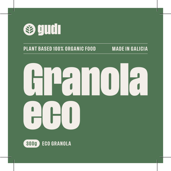 GUDI foods Granola Premium 300g BIO