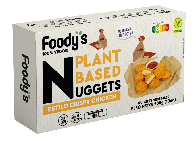 Foody's Nuggets Crispy Style 240g 12ud *Ultracongelado