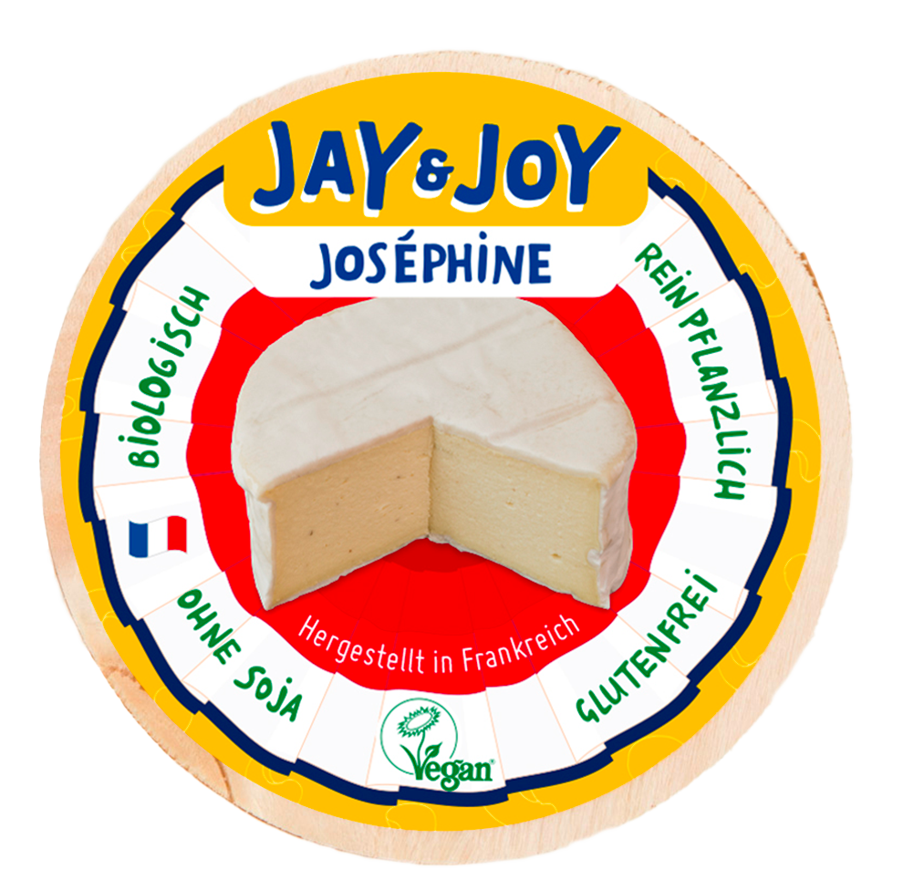 JAY & JOY Joséphine Vegan Brie 90g BIO