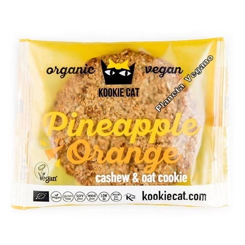 KOOKIE CAT Piña & Naranja 50g BIO/Organic