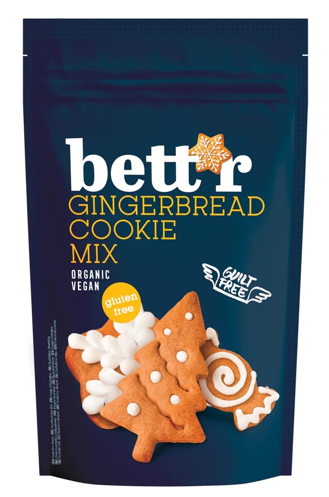 BETT'R  Mezcla para cookies JENGIBRE Gluten free  400G