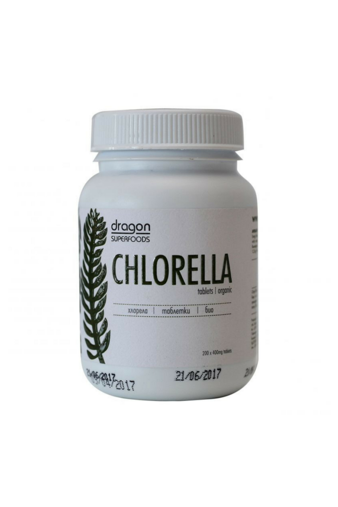 DRAGON Chlorella 80g (200 tabs. x 400mg) BIO/Organic