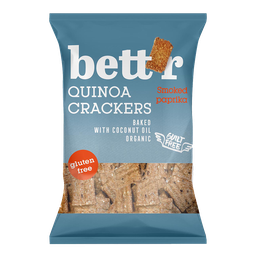 BETT'R Quinua crackers pimentón ahumado 100gr BIO