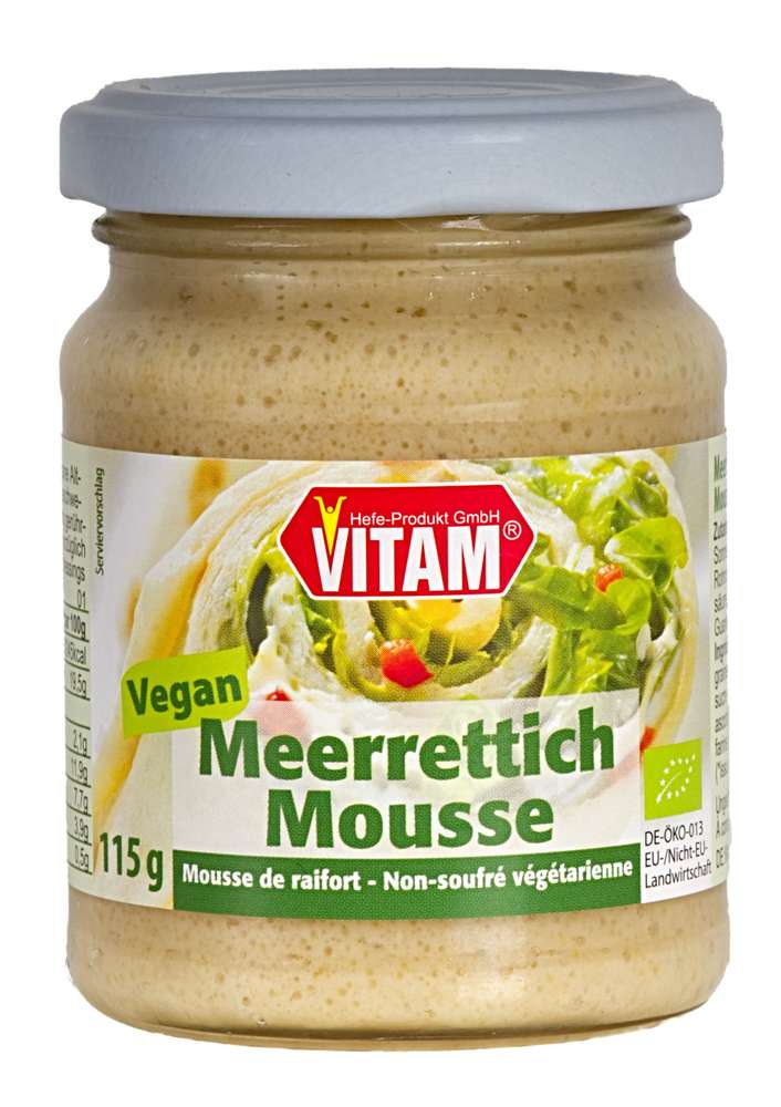 VITAM-R BIO Mousse de rabano picante 115g BIO/Organic