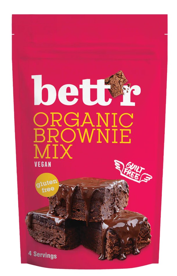 BETT'R Mezcla para brownie SIN GLUTEN Bio 400g
