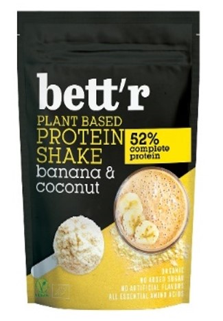 Bett'r Batido de Proteina MIX con sabor Platano/coco BIO