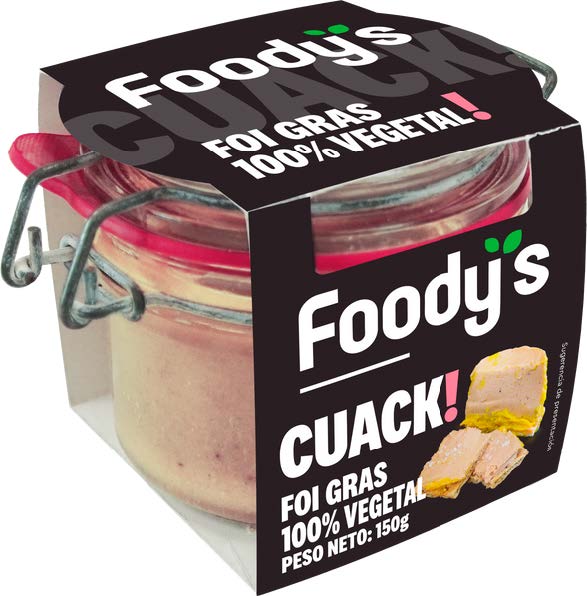 Foody's Cuack! Foie grass 100% Vegetal 150g