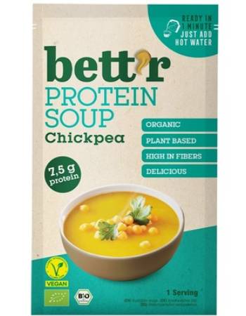 BETT'R Sopa proteica instantánea con garbanzo 30g