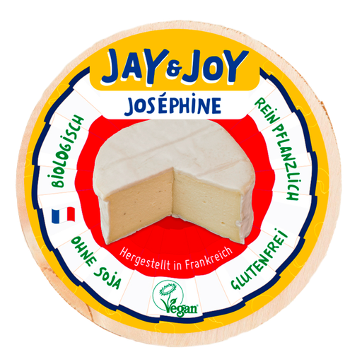 JAY & JOY Joséphine Vegan Brie 90g BIO