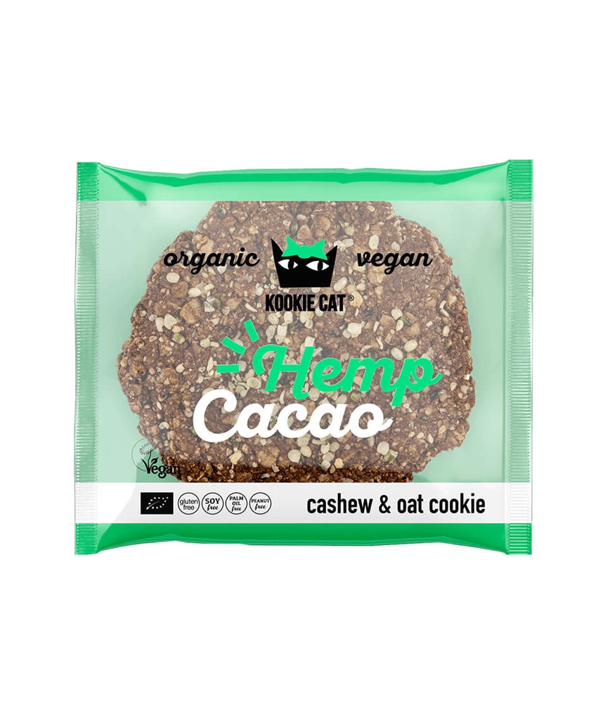 KOOKIE CAT Cañamo & Cacao 50g BIO/Organic